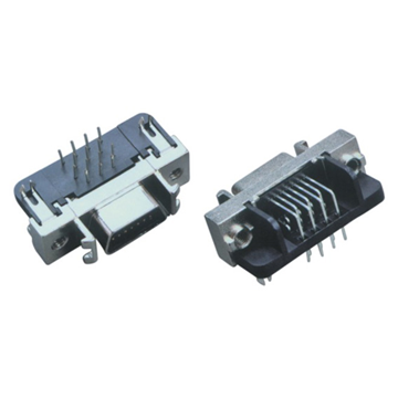 SCSI 14-50P 弯插 母头